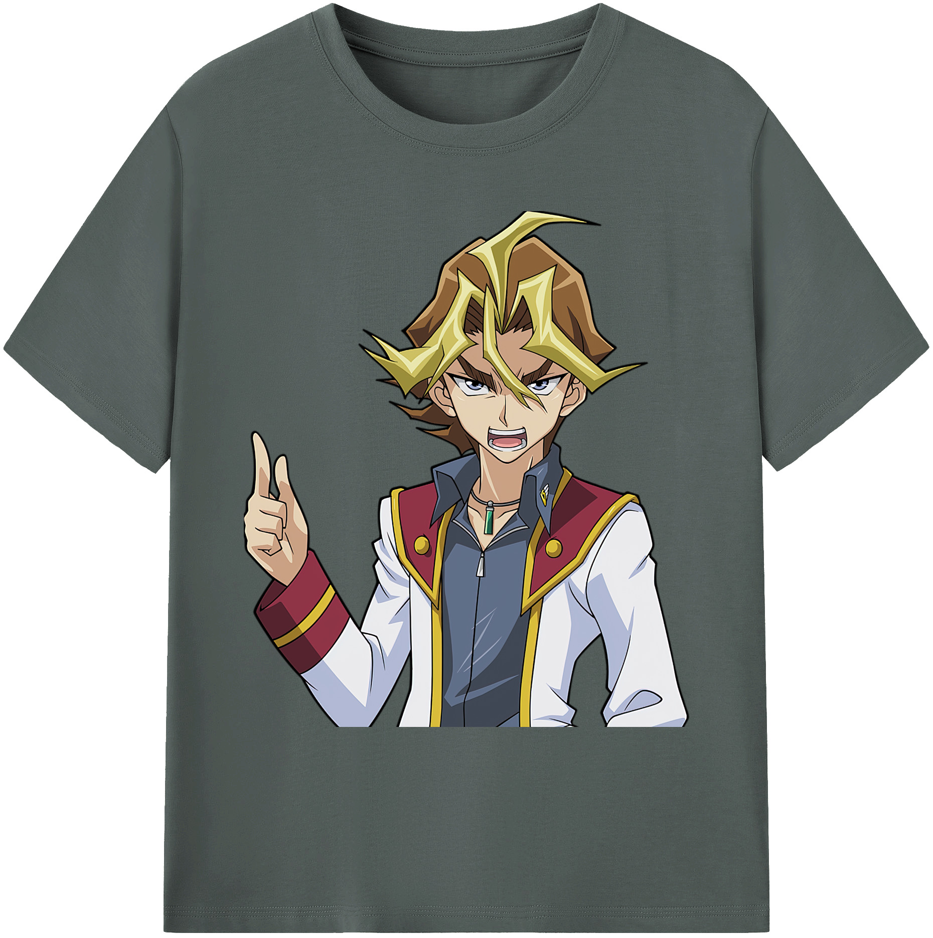 （画像用） 遊☆戯☆王 Yu-Gi-Oh! 綿100％ メンズ半袖Tシャツ｜肌触りやわらか＆通気性